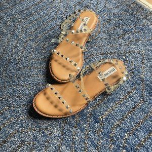 Steve Madden Travel Clear Sandals